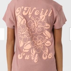 O’Neill Flower Dreamz Pink Tee size M